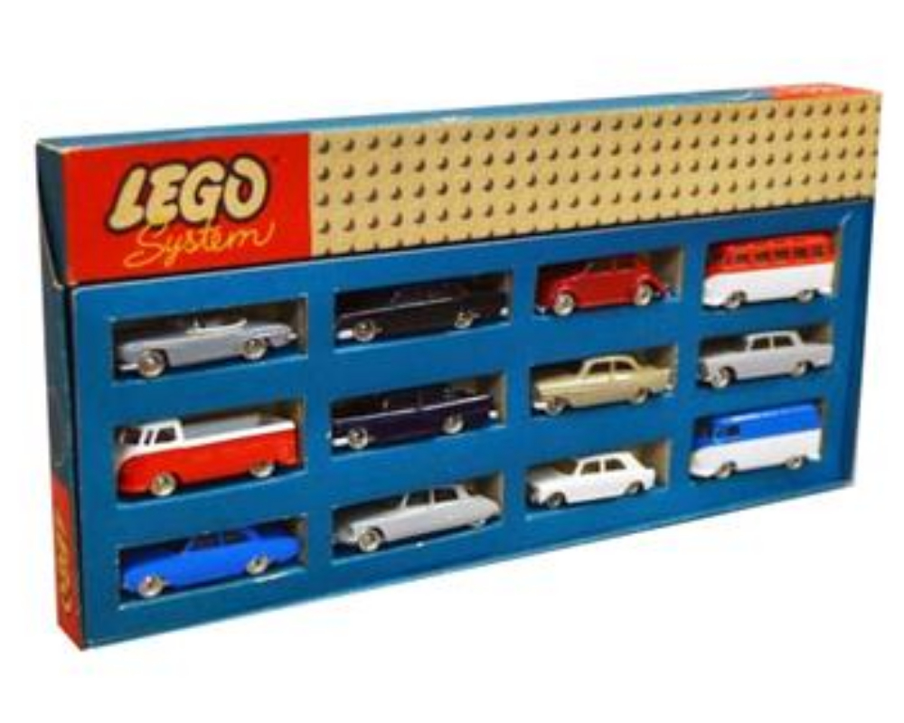LEGO HO 1:87 Vehicles 1:87 12 Cars (698-2)