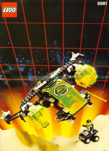 LEGO Blacktron II Aerial Intruder (6981-1)