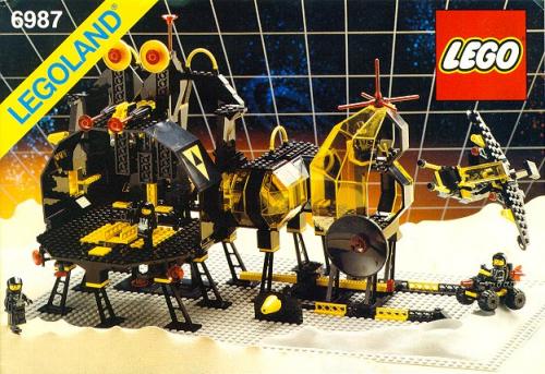 LEGO Blacktron I Message Intercept Base (6987-1)