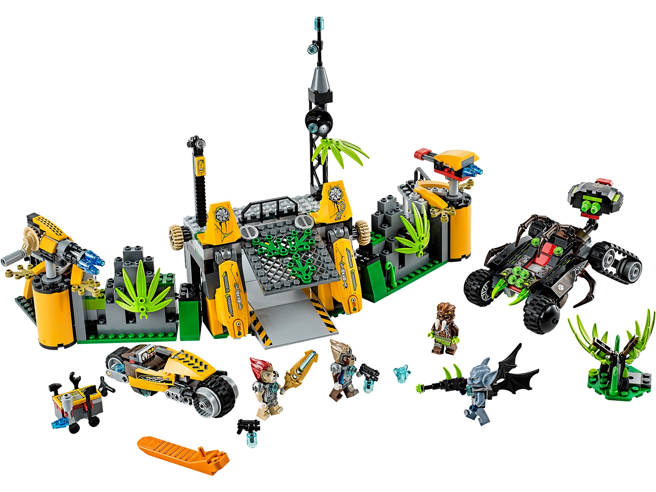 LEGO Legends of Chima Lavertus' Outland Base (70134-1)