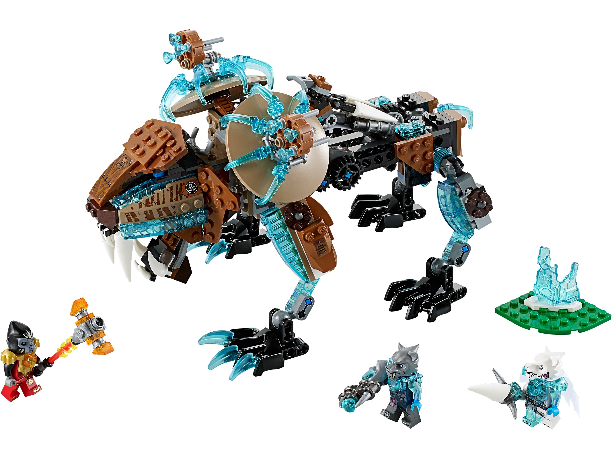 LEGO Legends of Chima Sir Fangar's Sabre-Tooth Walker (70143-1)