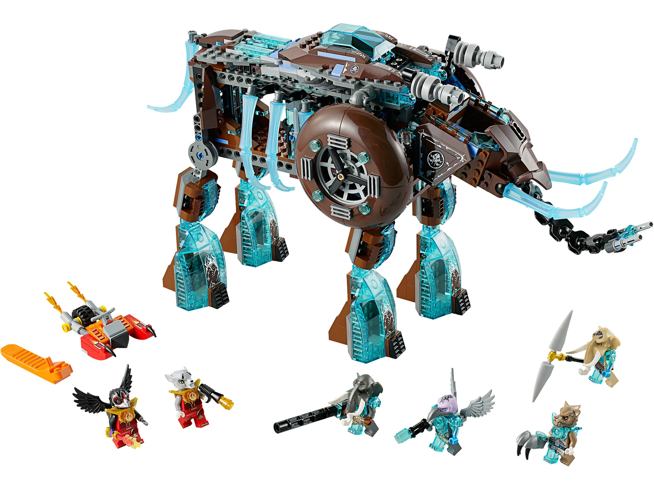 LEGO Legends of Chima Maula's Ice Mammoth Stomper (70145-1)