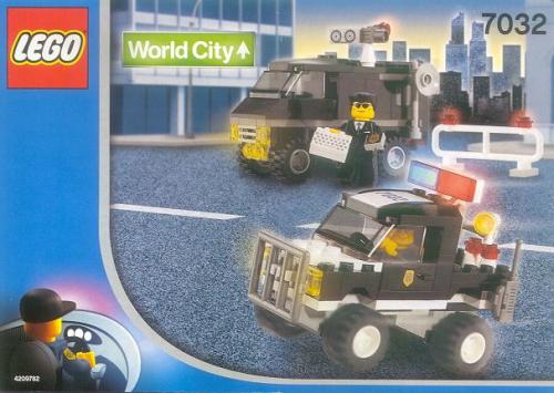 LEGO World City Highway Patrol & Undercover Van (7032-1)