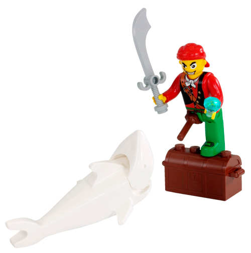LEGO 4 Juniors Cannonball Jimmy and Shark (7082-1)