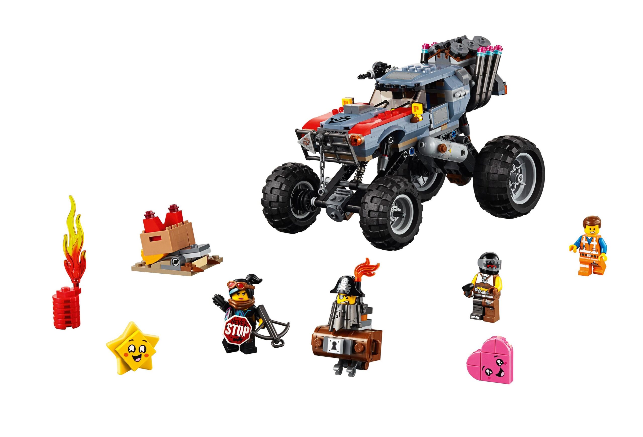 LEGO The LEGO Movie II Emmet and Lucy's Escape Buggy! (70829-1)