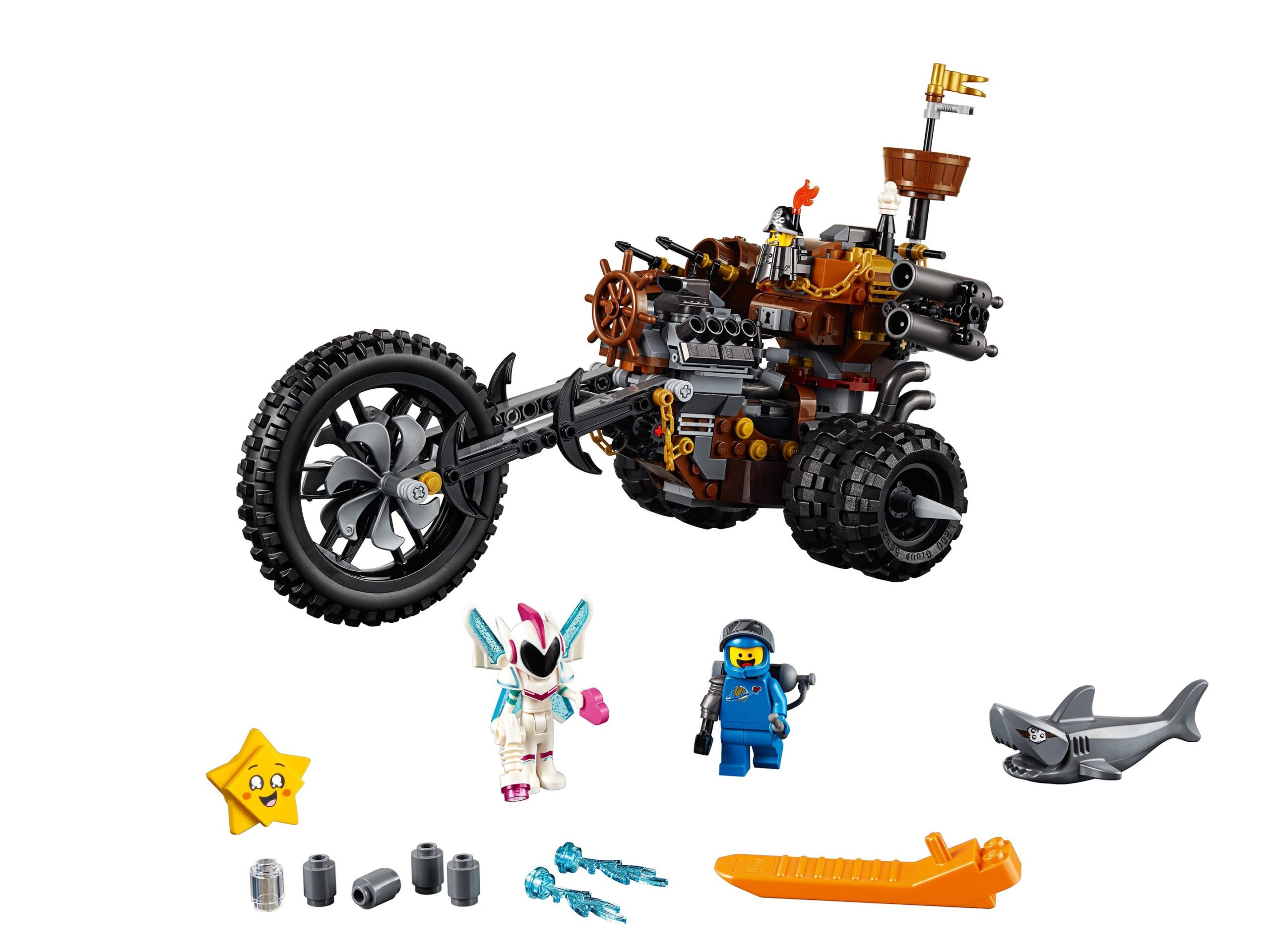 LEGO The LEGO Movie II MetalBeard's Heavy Metal Motor Trike! (70834-1)