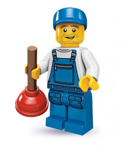 LEGO Series 9 Minifigures Plumber (71000-16)