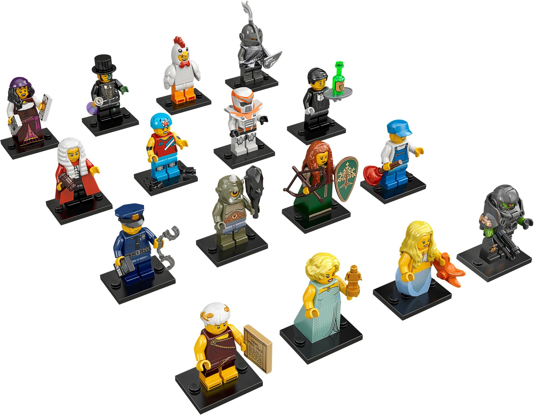 LEGO Series 9 Minifigures Series 9 - Complete - All Sets (71000-17)
