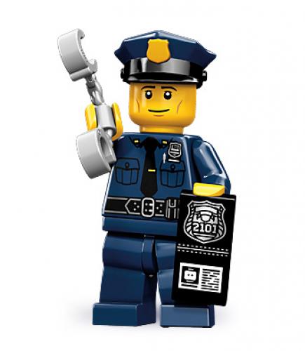 LEGO Series 9 Minifigures Policeman (71000-6)