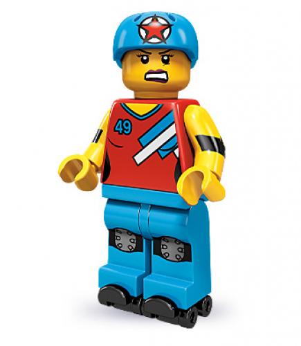 LEGO Series 9 Minifigures Roller Derby Girl (71000-8)