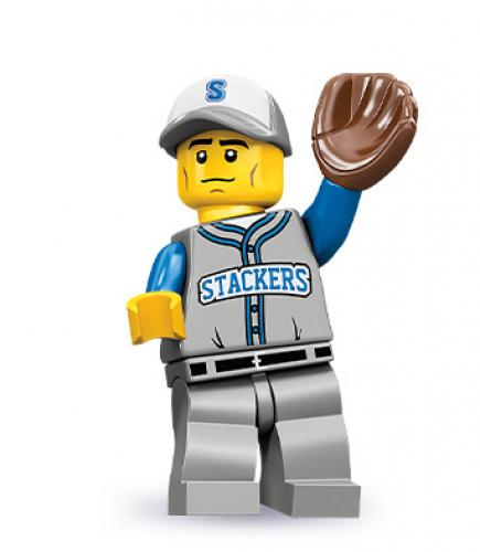 LEGO Series 10 Minifigures Baseball Fielder (71001-13)