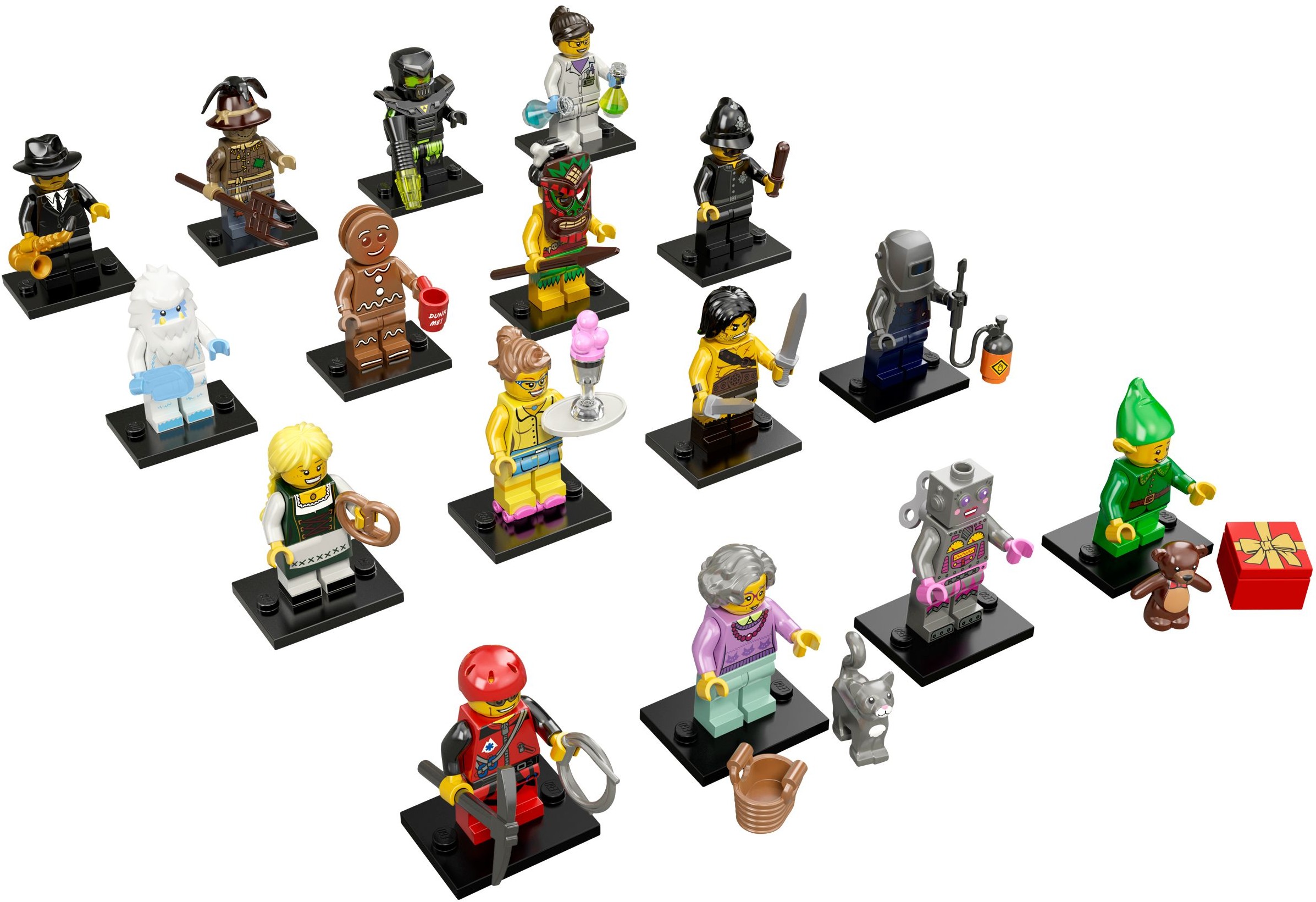 LEGO Series 11 Minifigures Series 11 - Complete - All Sets (71002-17)