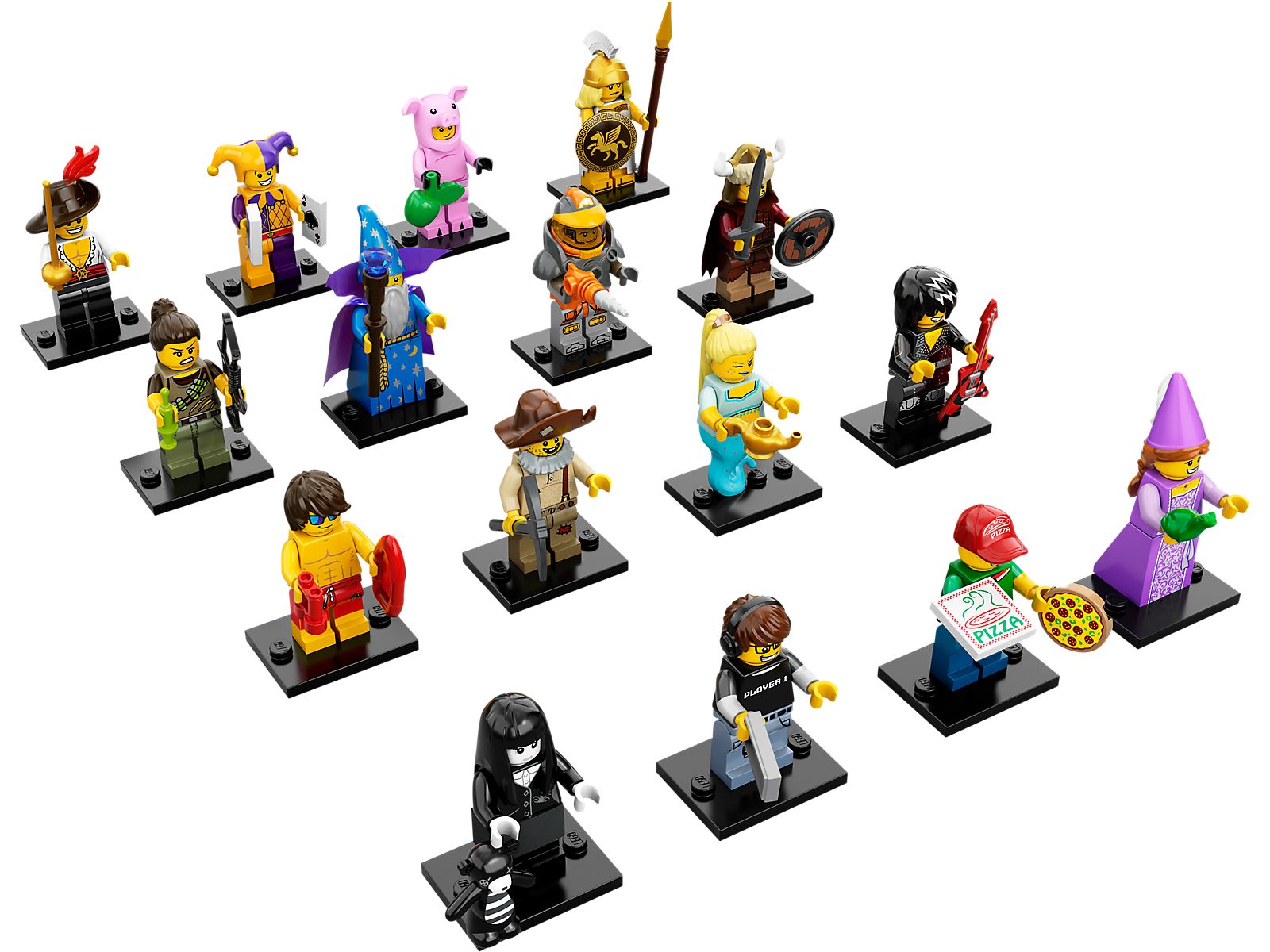 LEGO Series 12 Minifigures Series 12 - Complete - All Sets (71007-17)