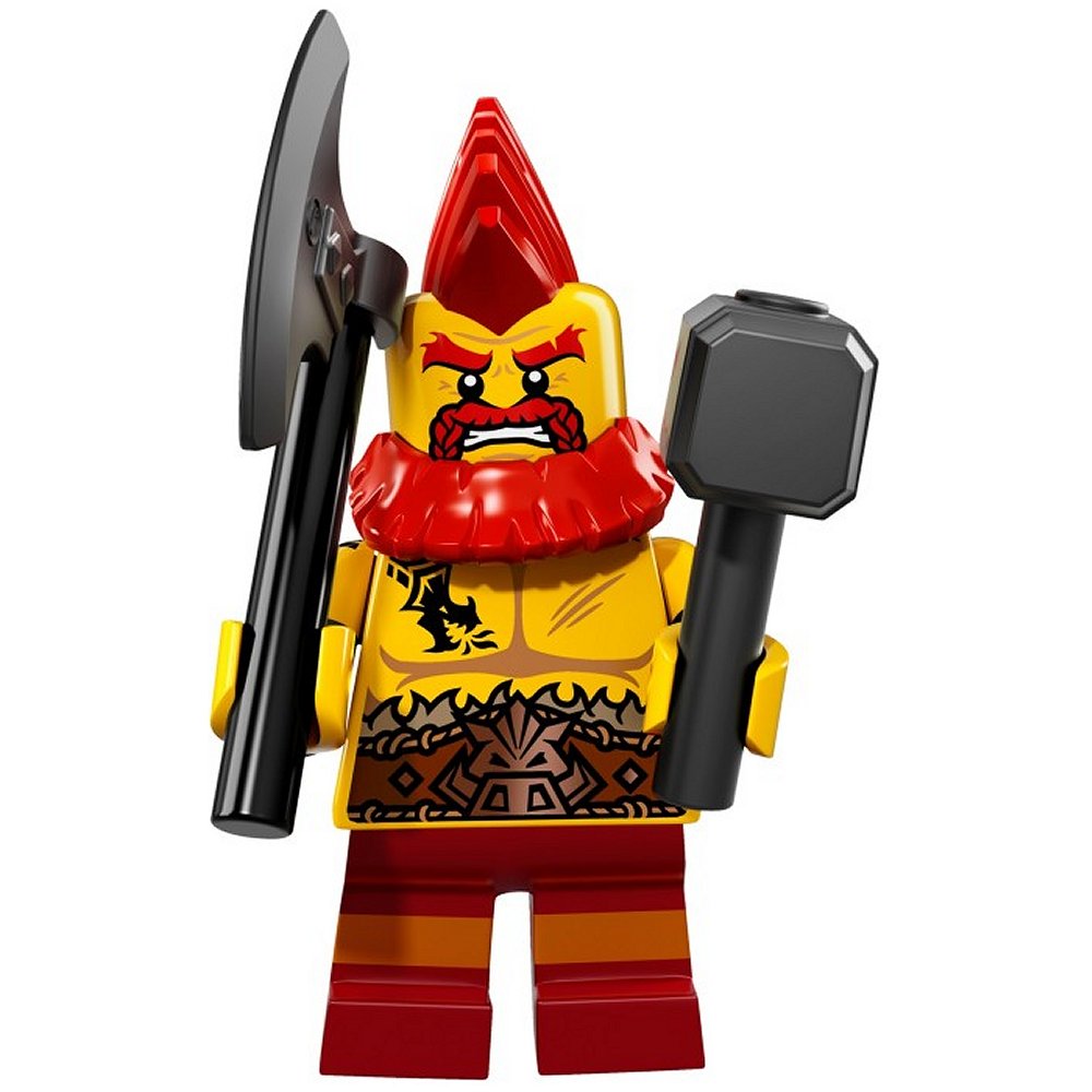 LEGO Series 17 Minifigures Battle Dwarf (71018-10)
