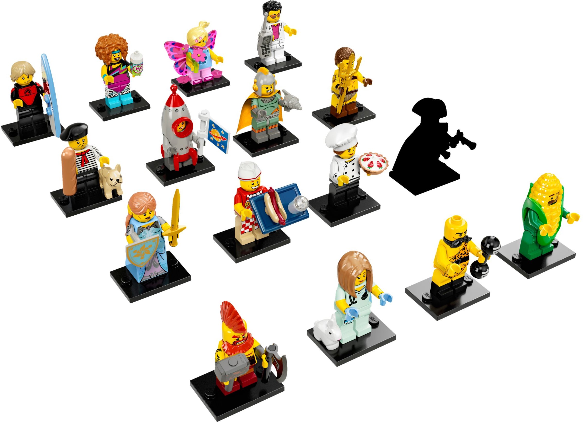 LEGO Series 17 Minifigures Series 17 - Complete - All Sets (71018-17)