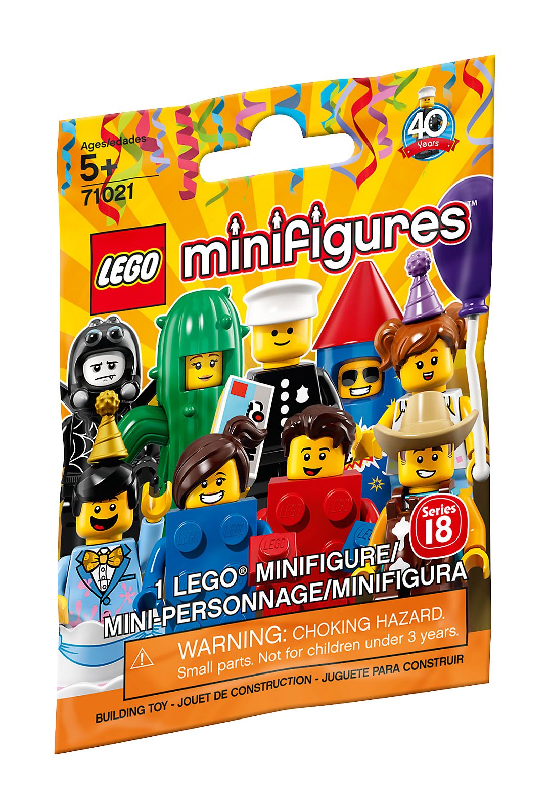 LEGO Series 18 Minifigures Series 18 - Random Bag (71021-0)