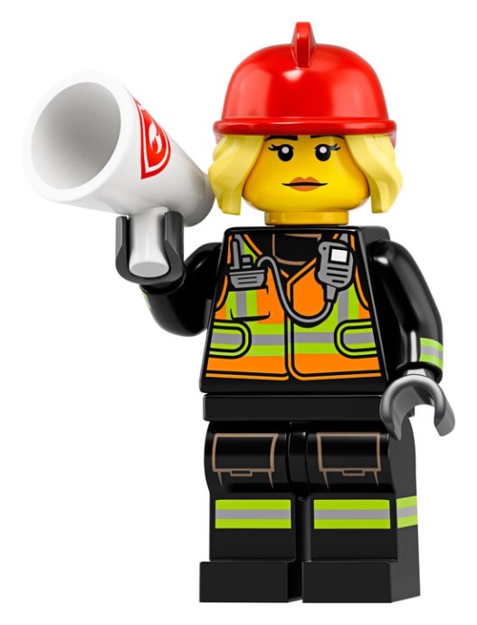 LEGO Series 19 Minifigures Fire Fighter (71025-8)