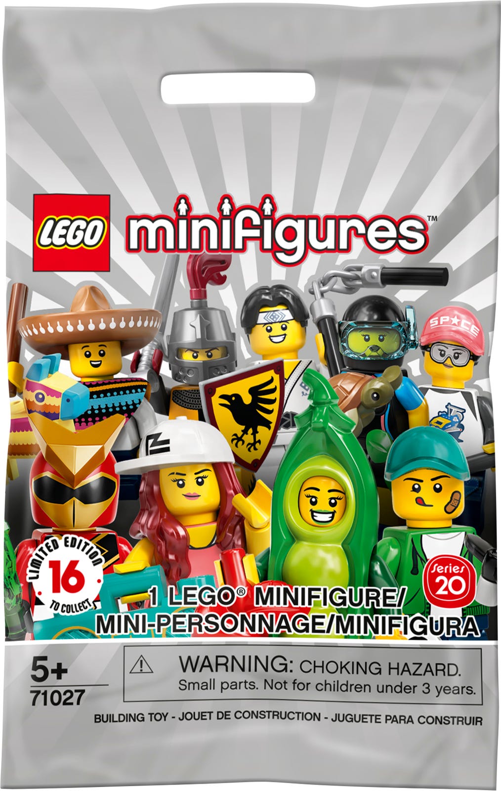 LEGO Series 20 Minifigures Series 20 - Random Bag (71027-0)