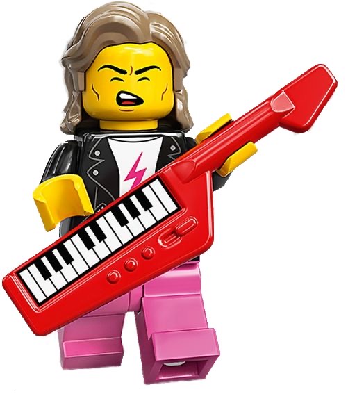 LEGO Series 20 Minifigures 80's Musician (71027-14)