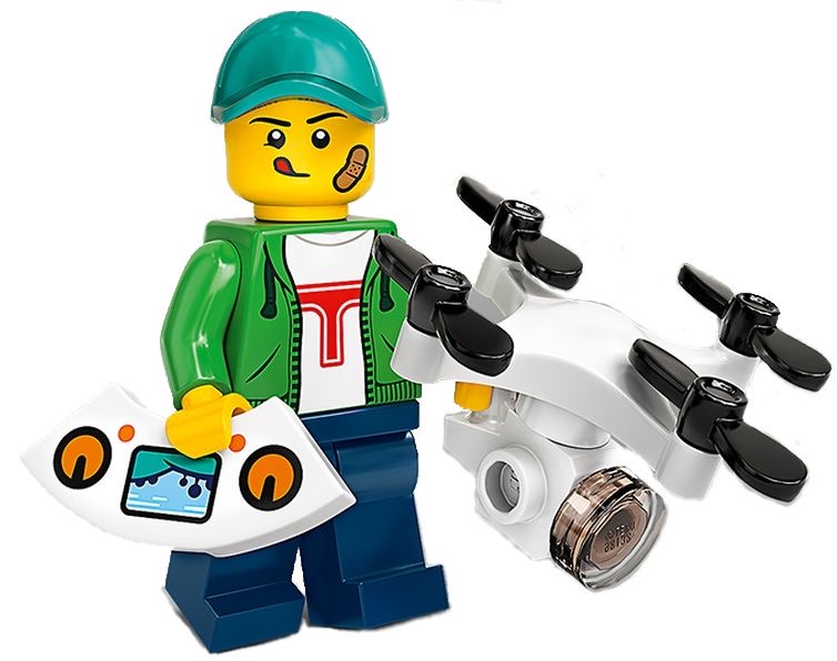 LEGO Series 20 Minifigures Drone Boy (71027-16)