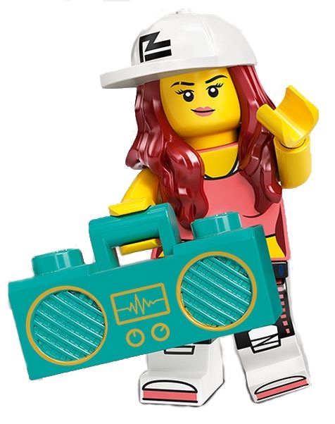 LEGO Series 20 Minifigures Breakdancer (71027-2)