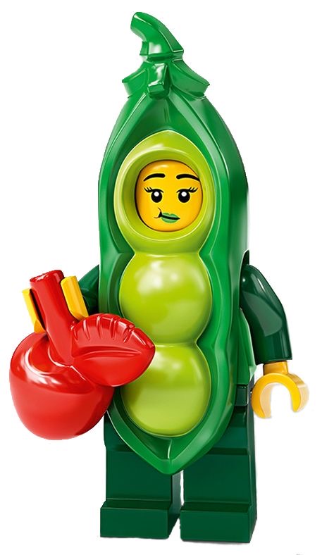 LEGO Series 20 Minifigures Peapod Costume Girl (71027-3)