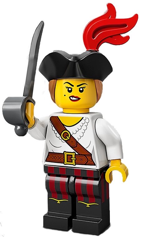 LEGO Series 20 Minifigures Pirate Girl (71027-5)