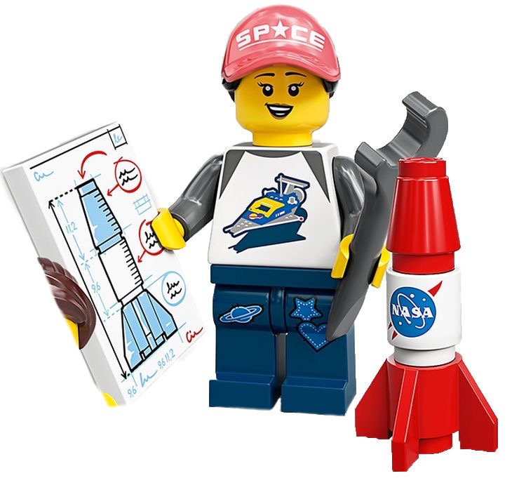 LEGO Series 20 Minifigures Space Fan (71027-6)