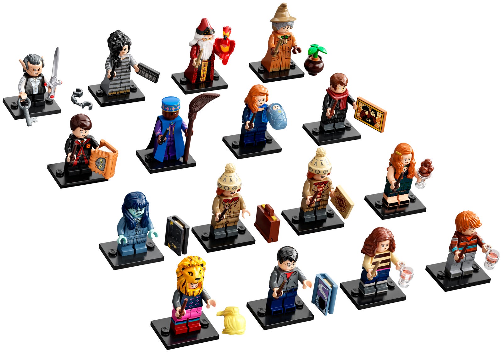 LEGO Harry Potter and Fantastic Beasts Series 2 Wizarding World of Harry Potter Series 2 - Complete - All Sets (71028-17)
