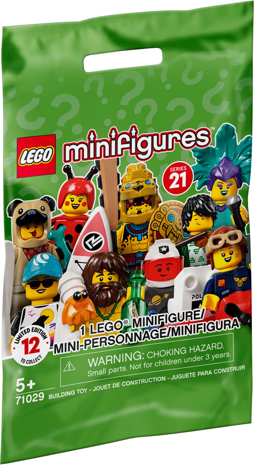 LEGO Series 21 Minifigures Series 21 - Random Bag (71029-0)