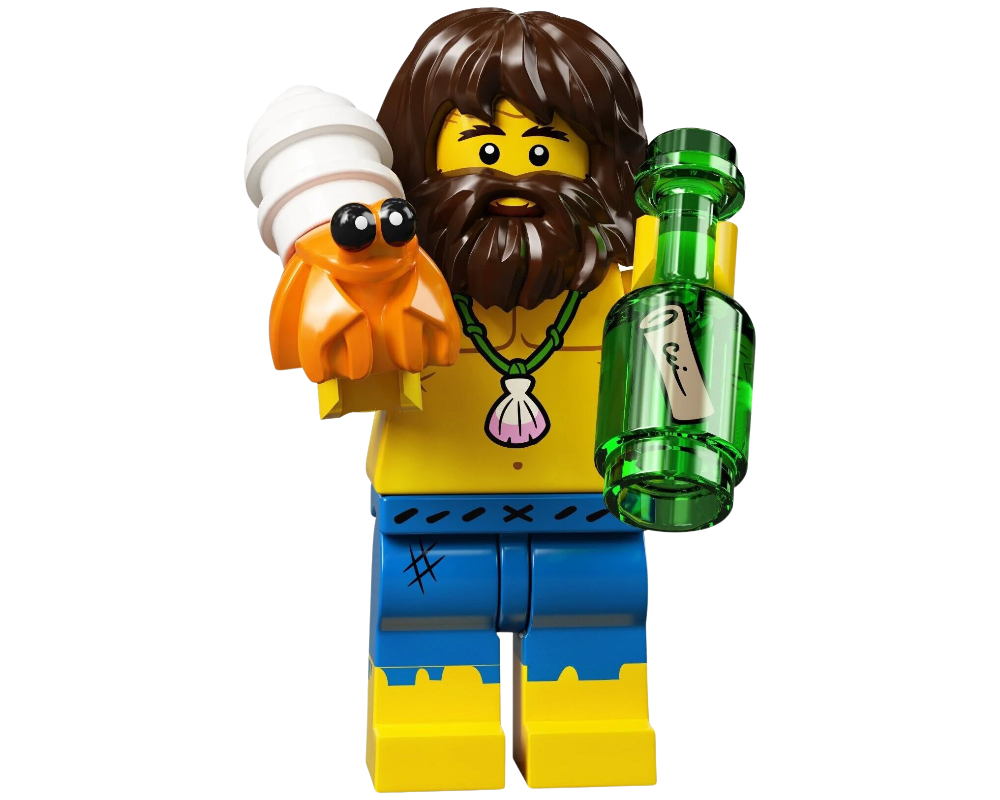 LEGO Series 21 Minifigures Shipwreck Survivor (71029-3)