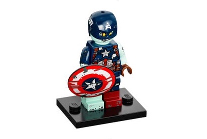 LEGO Marvel Series 1 Zombie Captain America (71031-9)