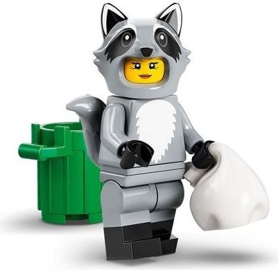 LEGO Series 22 Minifigures Raccoon Costume Fan (71032-10)