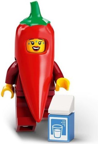 LEGO Series 22 Minifigures Chili Costume Fan (71032-2)