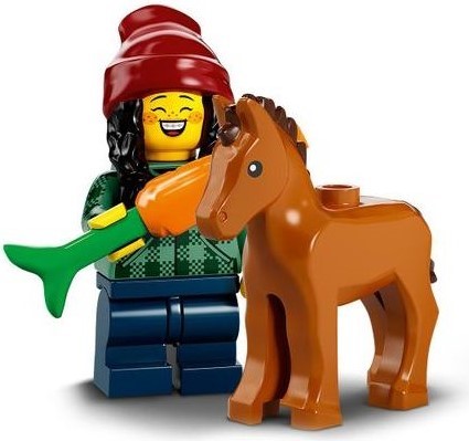 LEGO Series 22 Minifigures Horse and Groom (71032-5)