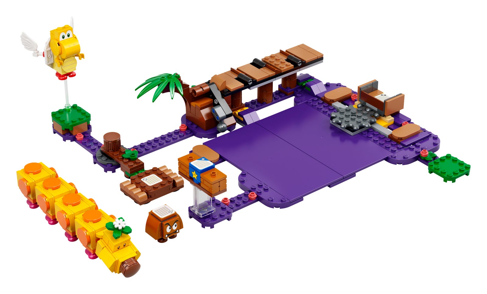LEGO Super Mario Wiggler's Poison Swamp Expansion Set (71383-1)