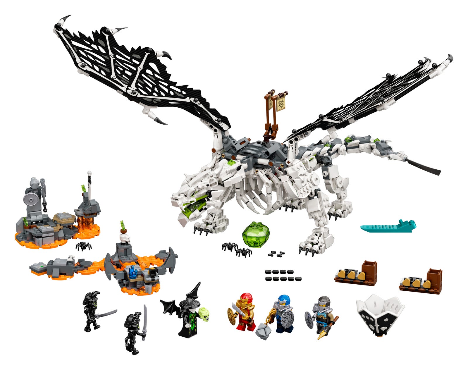 LEGO Ninjago Skull Sorcerer's Dragon (71721-1)