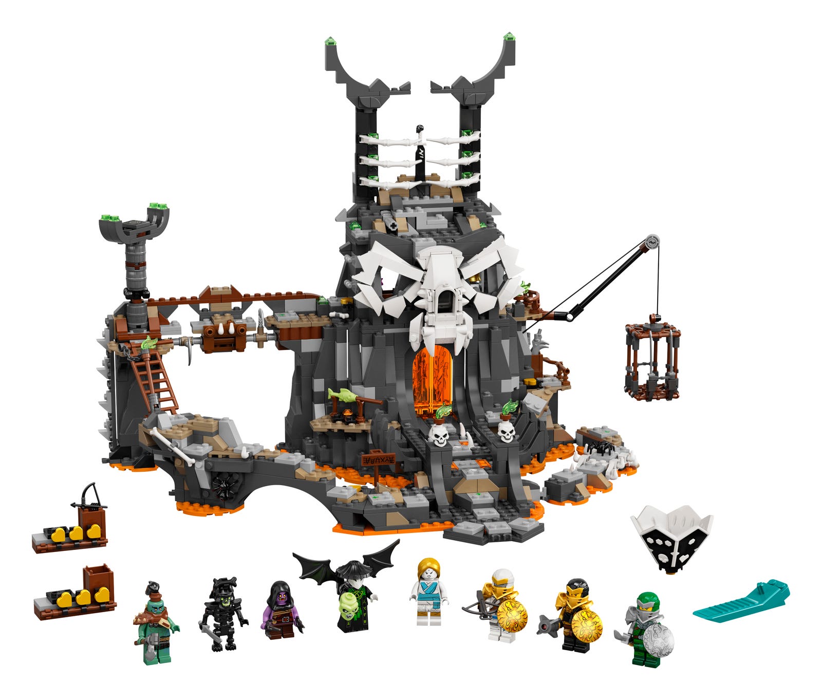 LEGO Ninjago Skull Sorcerer's Dungeons (71722-1)