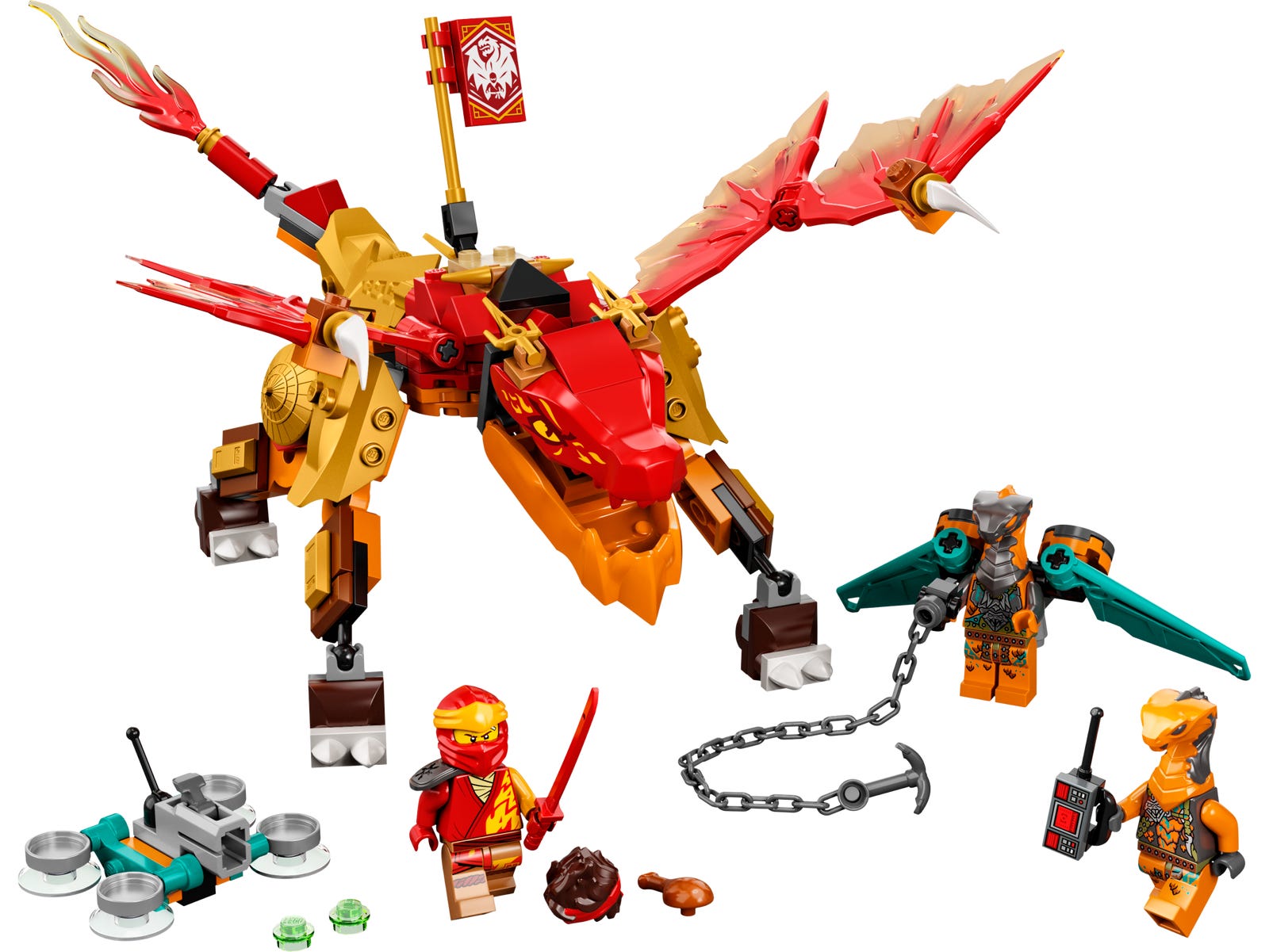 LEGO Ninjago Kai's Fire Dragon EVO (71762-1)