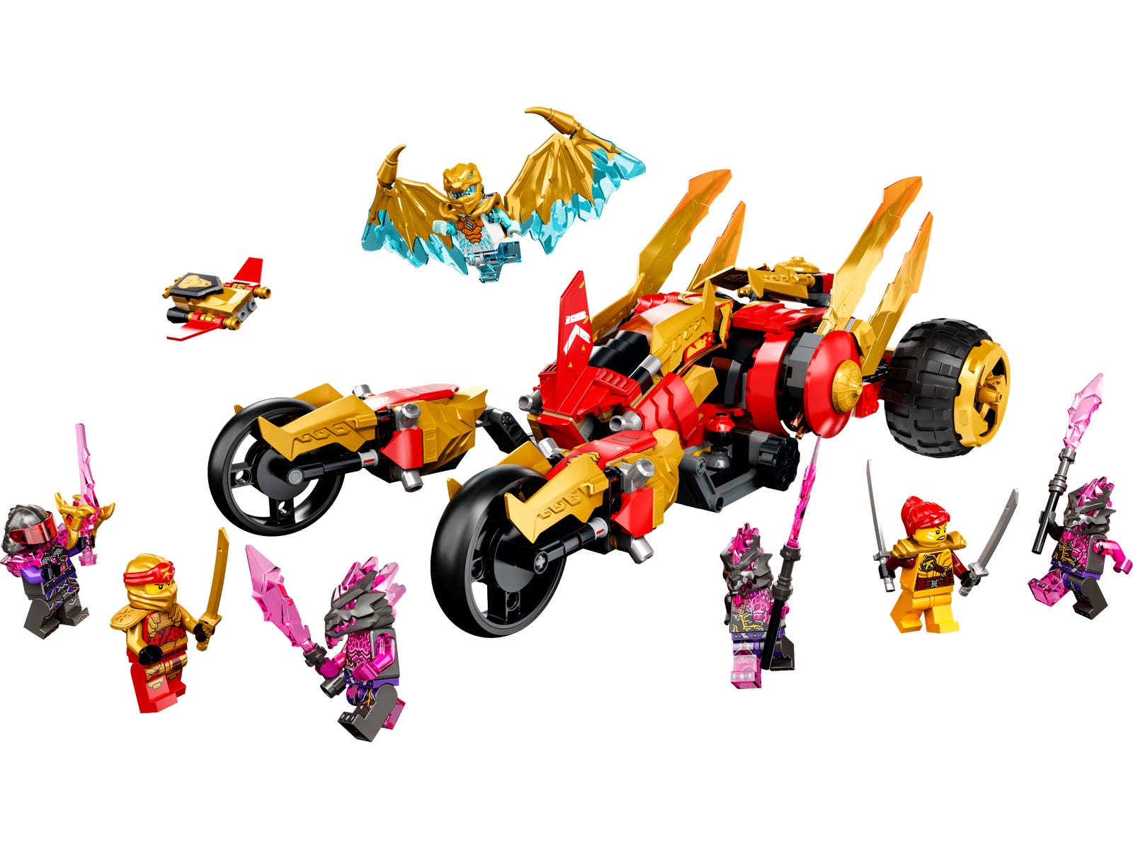 LEGO Ninjago Kai's Golden Dragon Raider (71773-1)