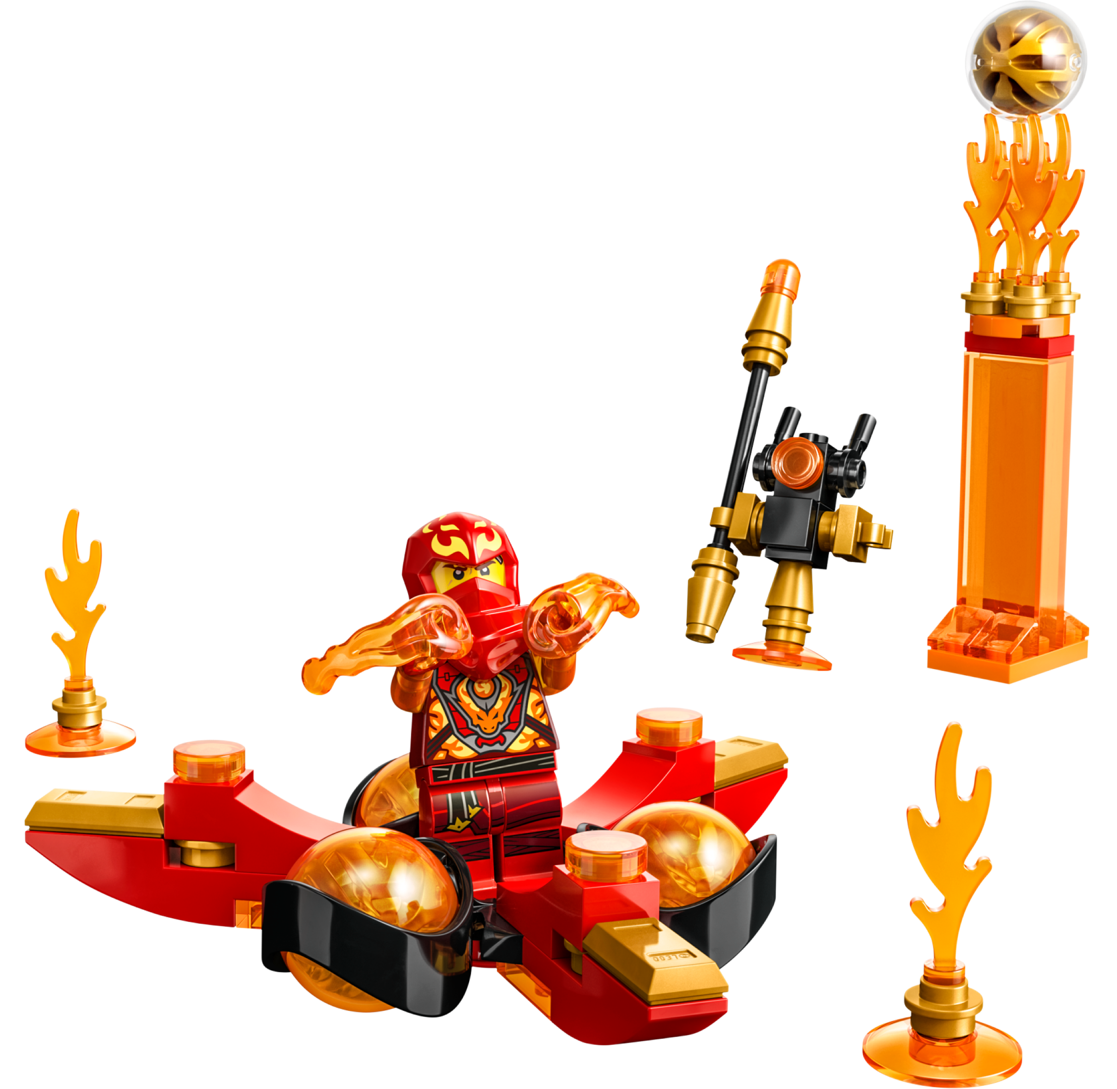 LEGO Ninjago Kai’s Dragon Power Spinjitzu Flip (71777-1)