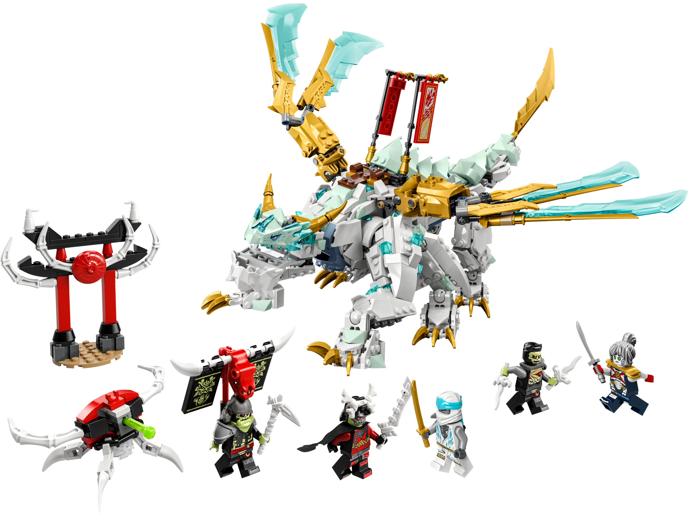 LEGO Ninjago Zane's Ice Dragon Creature (71786-1)