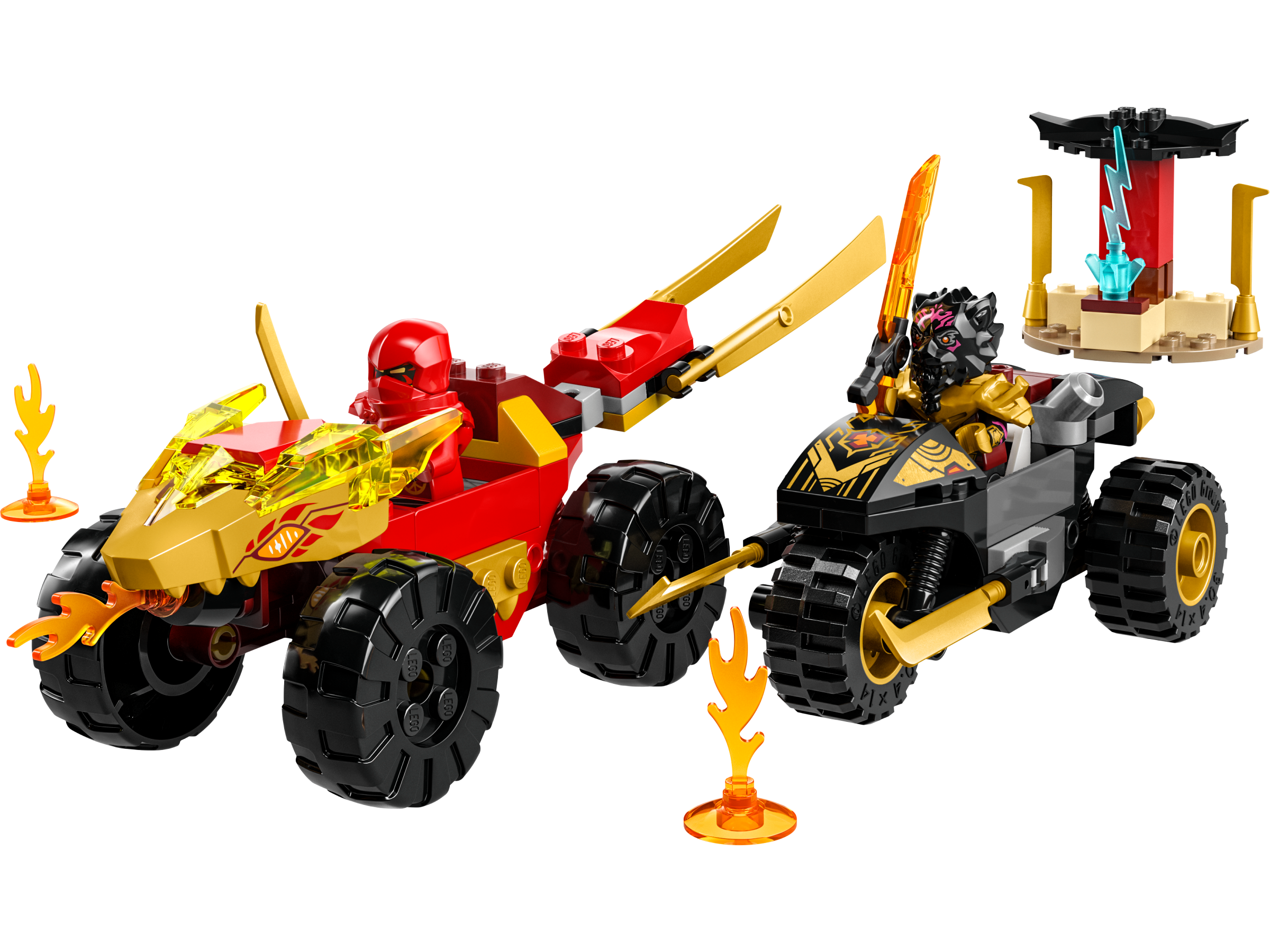 LEGO Ninjago Kai and Ras's Car and Bike Battle (71789-1)