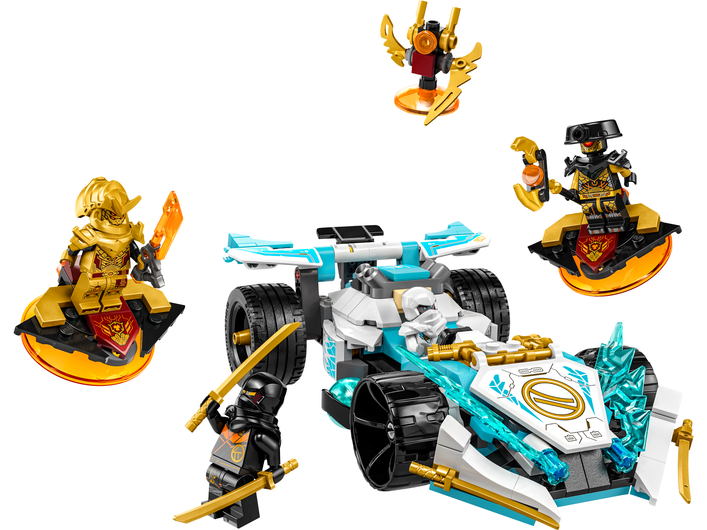 LEGO Ninjago Zane’s Dragon Power Spinjitzu Race Car (71791-1)