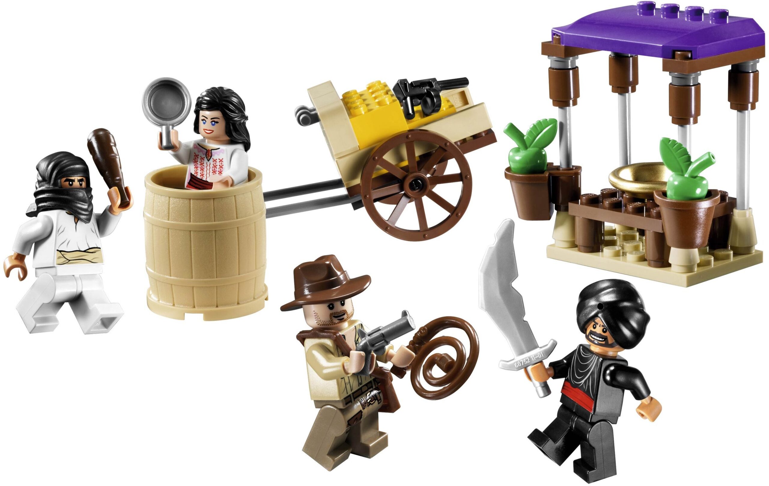 LEGO Indiana Jones Ambush in Cairo (7195-1)