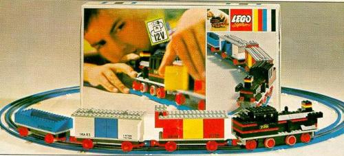 LEGO 12V Train with 12V Electric Motor (720-2)
