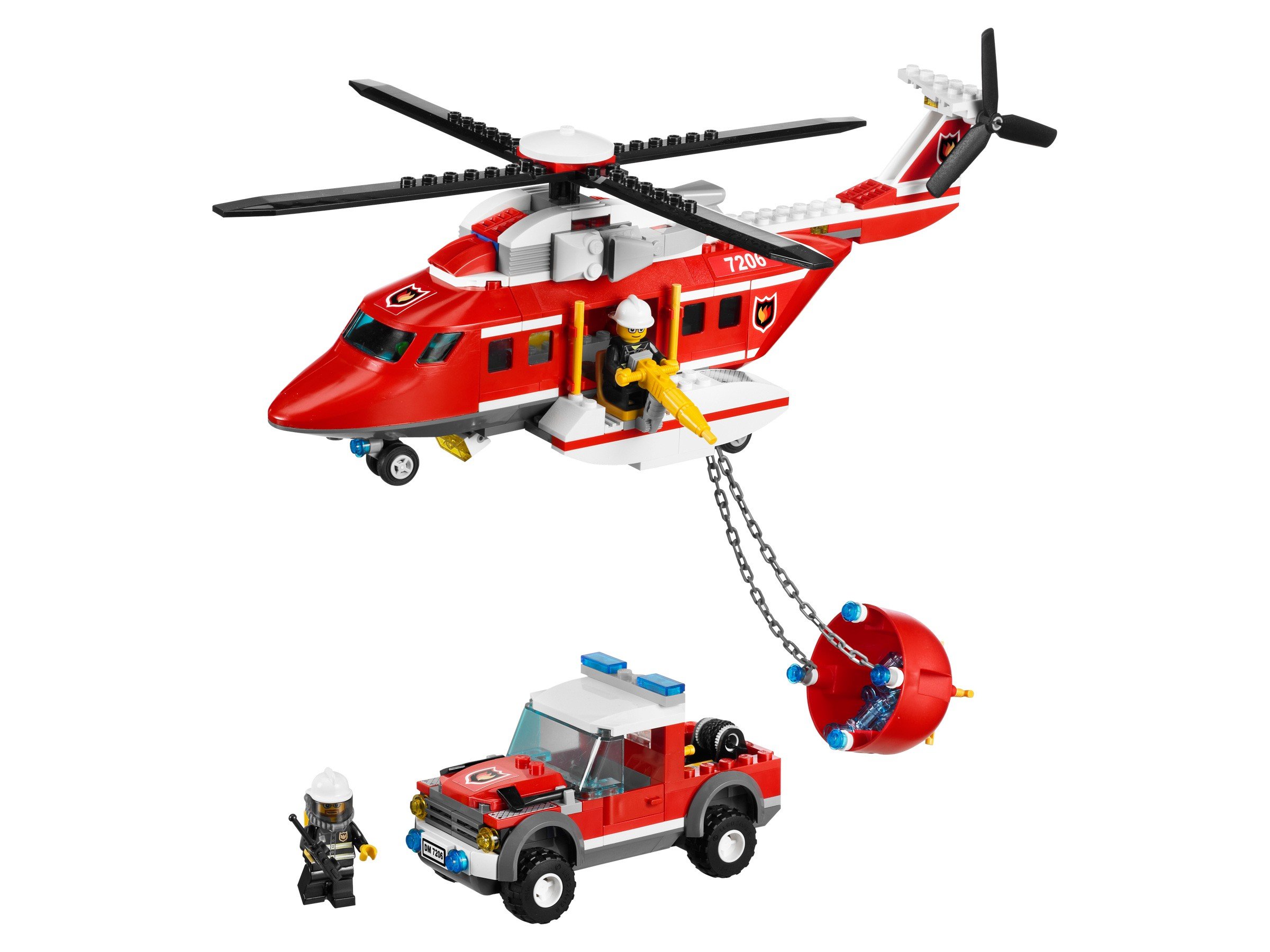 LEGO Fire Fire Helicopter (7206-1)