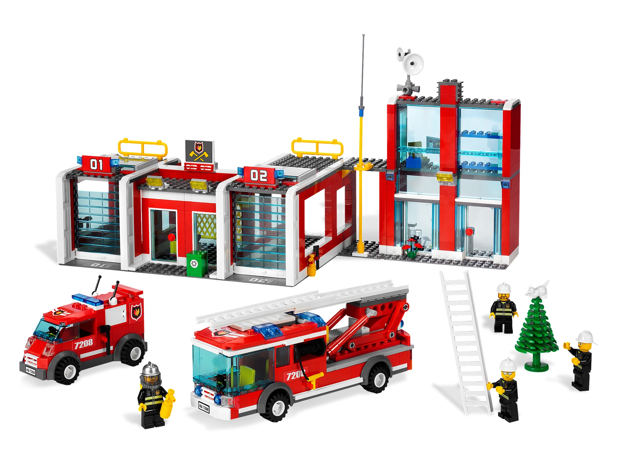 LEGO Fire Fire Station (7208-1)