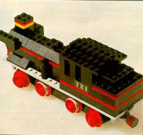 LEGO 12V Steam Locomotive (721-1)