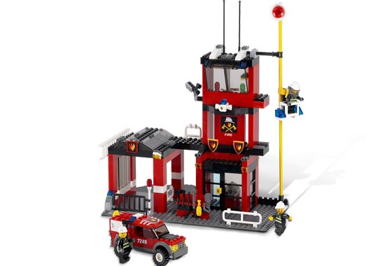 LEGO Fire Fire Station (7240-1)